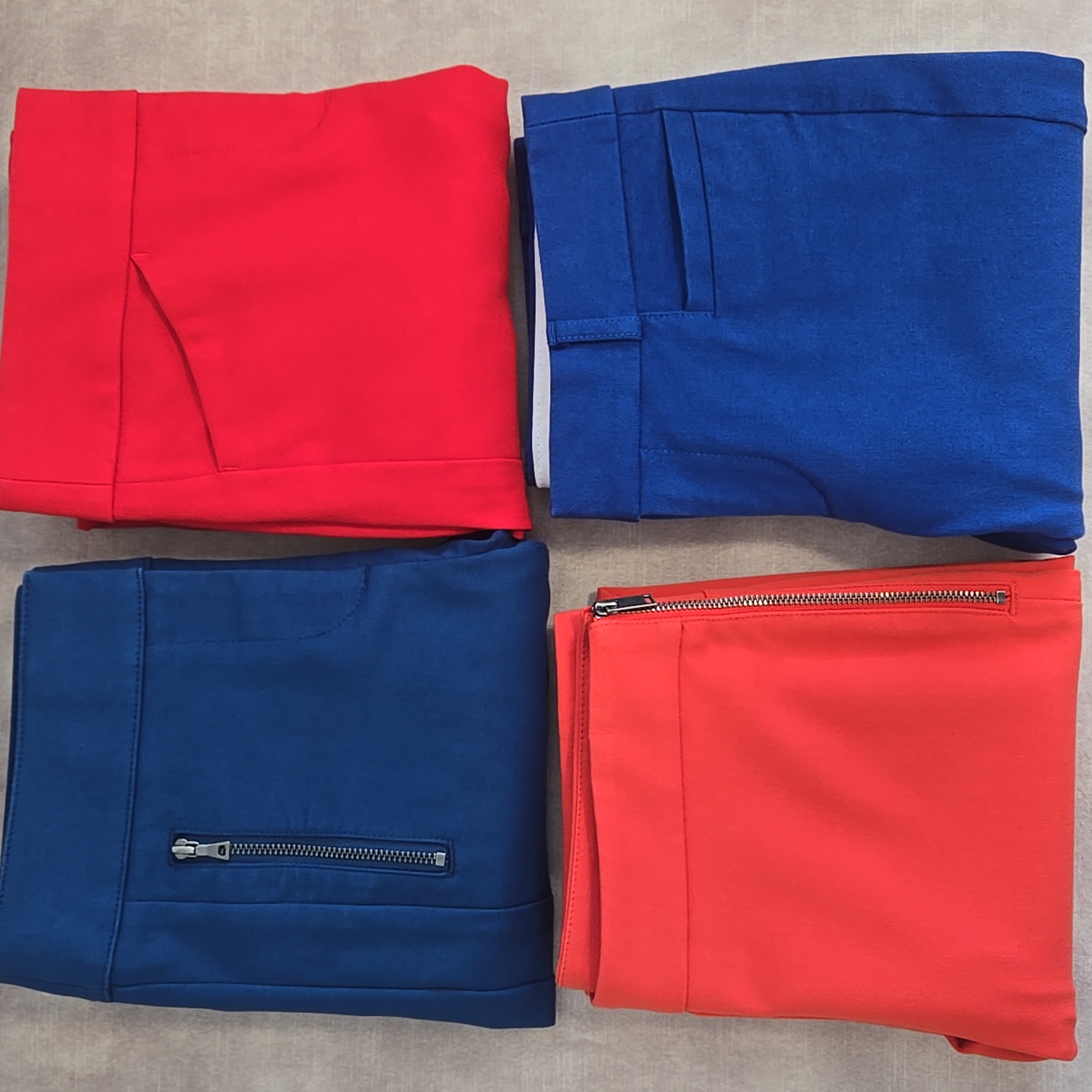 J Crew, Ann Taylor, Loft, Skinny Pants Set Of 4, Size 00p